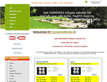 Tablet Screenshot of fynskegolfbolde.dk